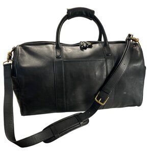 Coach Leather Weekender Duffel Bag